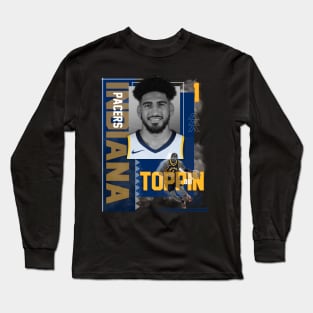 Indiana Pacers Obi Toppin 1 Long Sleeve T-Shirt